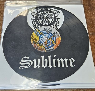 SUBLIME VINYL LASER ETCHED CUTOUT SELF-TITLED LP RECORD MACHINE