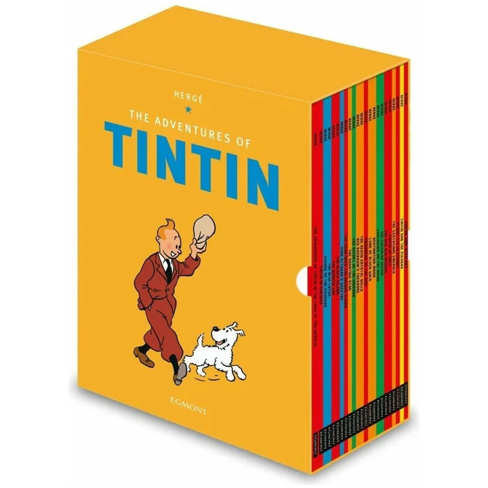 Herge Adventures Of Tintin Paperback 23 Books Collection Set The Adventures