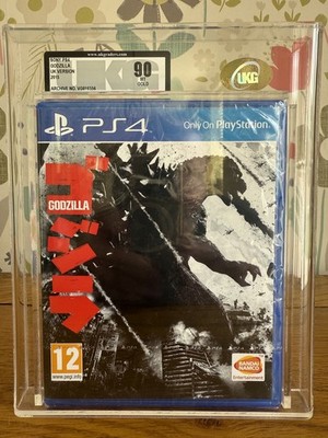 GODZILLA - PLAYSTATION 4 (PS4) - GRADED 90 MINT GOLD - UKG VGA WATA