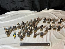 Marx Presidents Vintage 1960's Figurine Set Of 32 - 4 Broken Lot