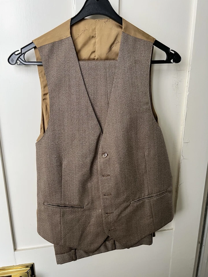 Archival Vintage 70s YSL Rive Gauche 3-Piece Flared Suit - Saks Fifth Avenue - M - Image 3 of 4