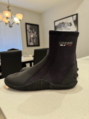 7mm Thick Cressi Isla Dive Booties Men s 10