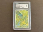 Bulbasaur 166/165 Scarlet and Violet 151 Illustration Rare Holo CGC 9 MINT