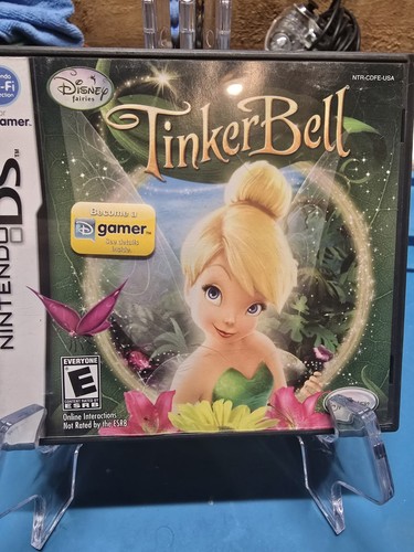 Disney Fairies TinkerBell Nintendo DS 2008 manual, solo estuche - Imagen 1 de 5