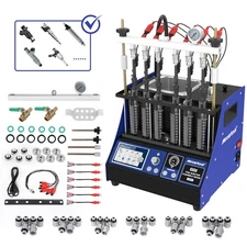 GDI Fuel Injector Cleaner Tester Machine Ultrasonic Injector Heated Cleaner 110V