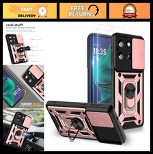 Moto G Stylus 2025 Case with 2PC Screen Protector, Sliding Camera Cover, Multi-A