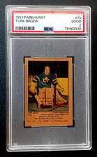 TURK BRODA 1951-52 PARKHURST 51-52 #75 PSA 2           26216