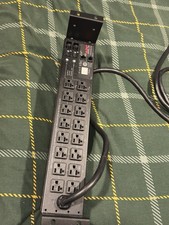 APC AP7902 Switched Rackmount PDU 16-Outlets 230V 20A IEC C13 LED Display