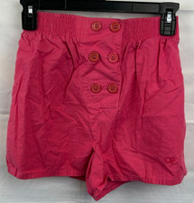 Vintage Ocean Pacific Youth Pink High Rise Shorts Y2K USA