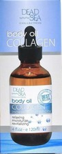 1 Dead Sea Collection 4oz Relaxing Collagen Body Oil Increases Skins Elasticity