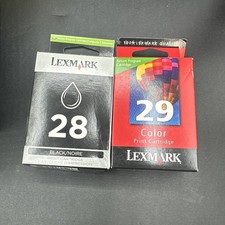 New Genuine Lexmark 28 29 2PK Ink Cartridges X Series X2530 Z Series Z1310 Z845