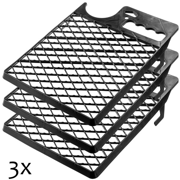 Kadax Abstreifgitter, Farbgitter Aus Kunststoff, 30,5 X 23 Cm, 3, Schwarz-image