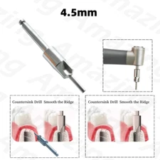 4.5MM Dental Countersink Drill Bone Profiler Remover Smooth Ridge Trimmer Drills