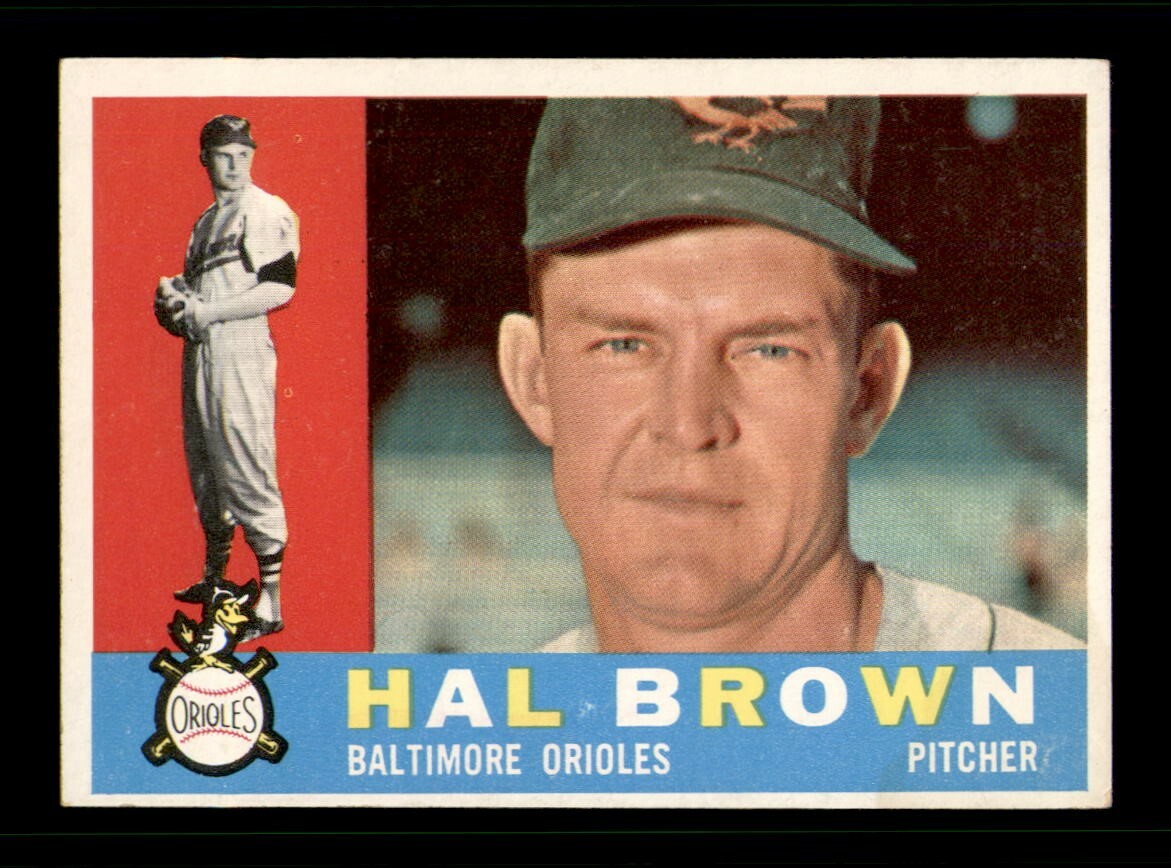 1960 Topps Set Break #89 Hal Brown EX *OBGcards*