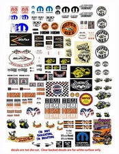 1:24  1:18 HEMI,  MOPAR FOR DECALS DIE-CAST, MODEL CARS OR DIORAMA DECALS