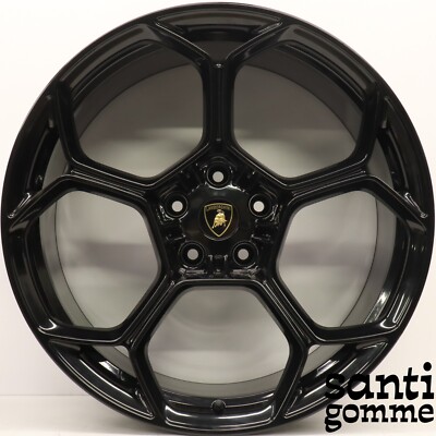 4 ORIGINAL LAMBORGHINI URUS PERFORMANCE 22'' ALLOY WHEELS 4ML601025BN \ BP