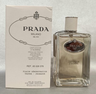 PRADA INFUSION D'HOMME   200 ML  EAU DE TOILETTE POUR HOMME DESCATALOGADA