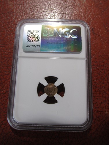 1904 MO H-61-310 "1/4" Louisiana Purchase Expo Gold Token (10 Stars) UNC Details - Picture 5 of 7