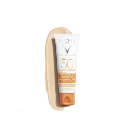 Vichy Capital Soleil Cream 3-in-1 Tinted SPF 50 NEW-FAST SHIPPING