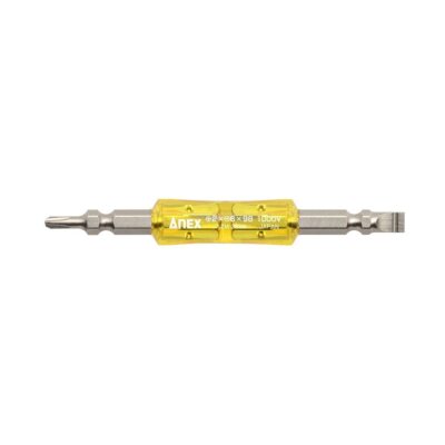 ANEX AZM-2698 Double-Ended Insulation Screwdriver Bit 1000V 2 -6 x