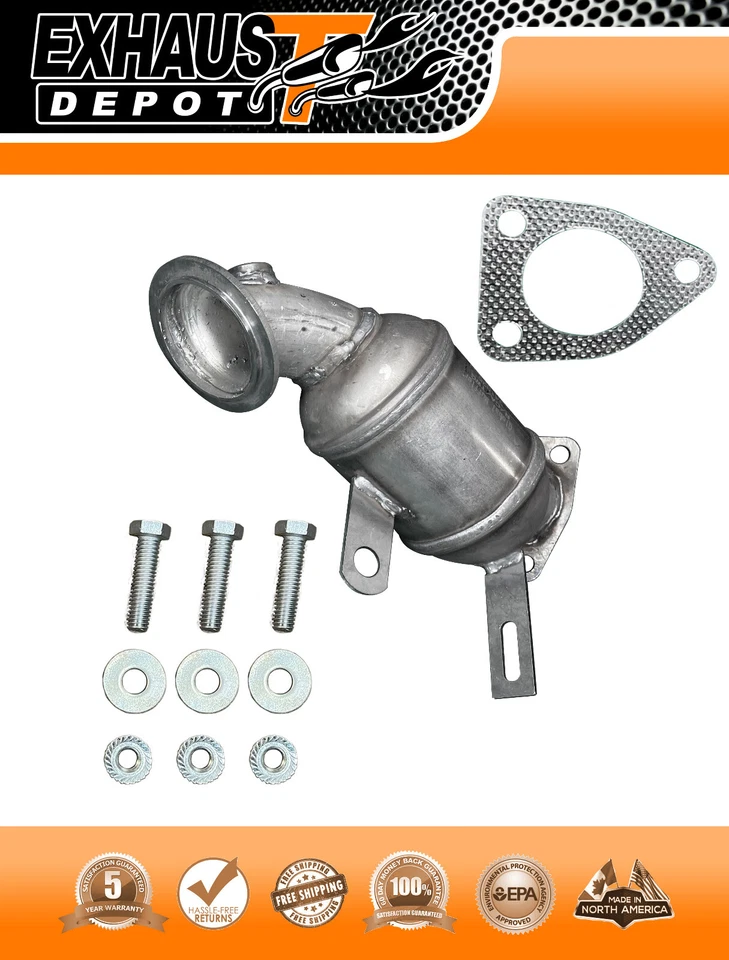 Convertidor catalítico para Chevrolet Trax 2015-2016 banco 1,4 L 1 delantero Foto 3 de 4