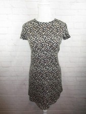 American Eagle women's size S Cheetah Animal Print Short Sleeve Dress