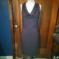 Ann Taylor purple rayon pencil dress size small