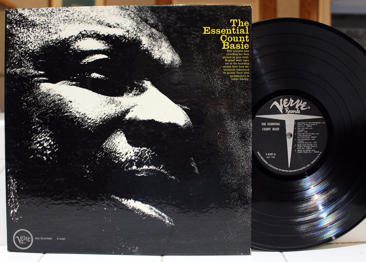 Rare Jazz LP - The Essential Count Basie - Verve Records # V-8407
