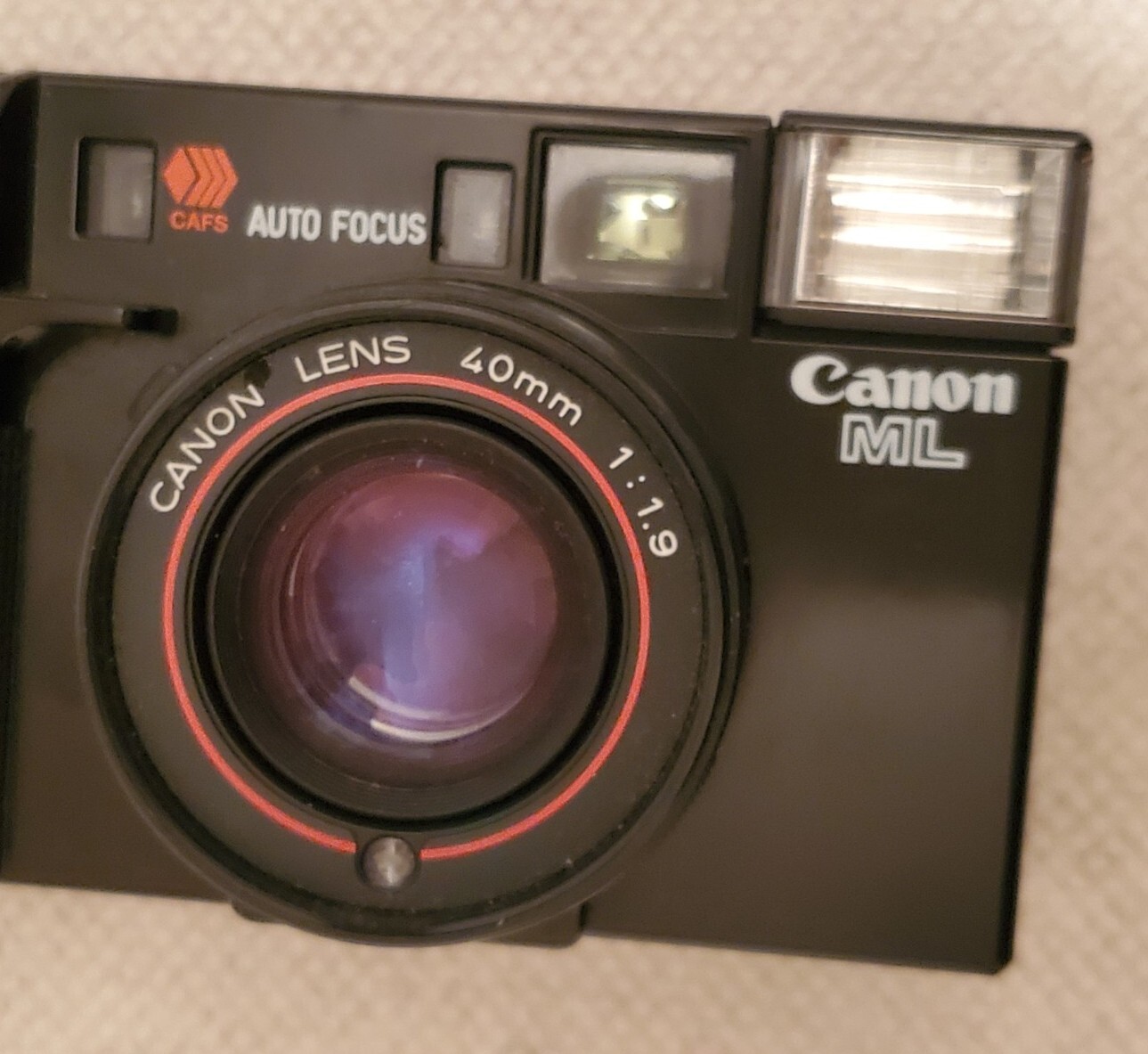 Canon AF35ML Point & Shoot Kompaktkamera 35 mm – nur Ersatzteile oder Reparatur - Bild 10 von 15