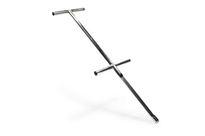 Varomorus Soil Sampler Probe 36'' Stainless Steel Tubular T-style handle Footstep