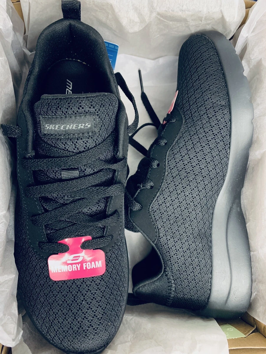 Skechers Dynamight 2.0 Eye to Eye Sneakers Shoes 12964 Black Womens 6 | eBay