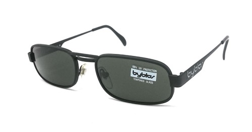 OCCHIALI DA SOLE UOMO DONNA BYBLOS BY 585 - S 3038 NERO OPACO VINTAGE | eBay