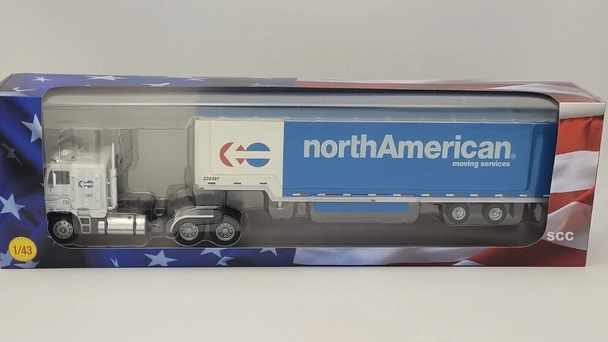 FREIGHTLINER FLD112 SEMI-REMORQUE FOURGON ALLIED VAN