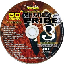 CHARLEY PRIDE KARAOKE CHARBUSTER CD G 5107-3 Missin' You,Then Who Am I New Cd