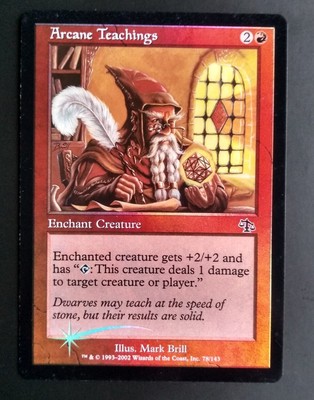 MTG Judgement - Arkane Lehren - Folie 