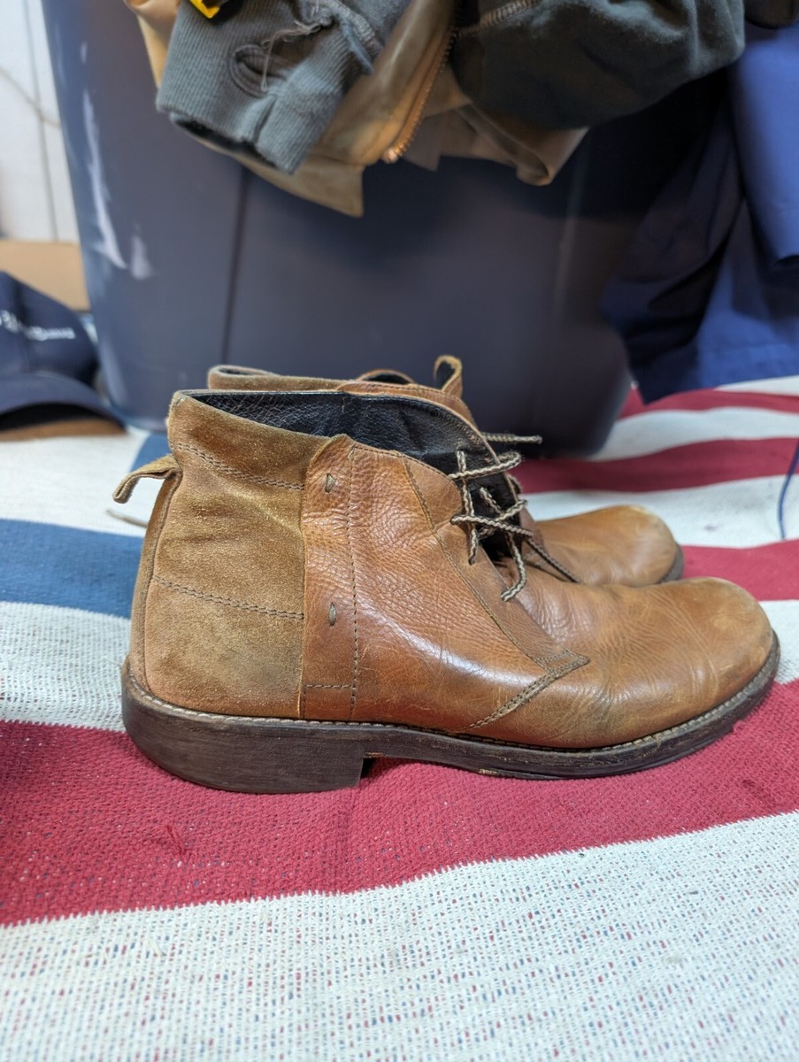VTG Johnston & Murphy J&M 1850 Chukka Boot Tan Leather Size  display picture 1