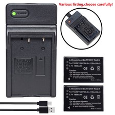 Battery or Charger for PENTAX D-LI7 Optio 750Z Optio 550 555 Optio MX Optio 450