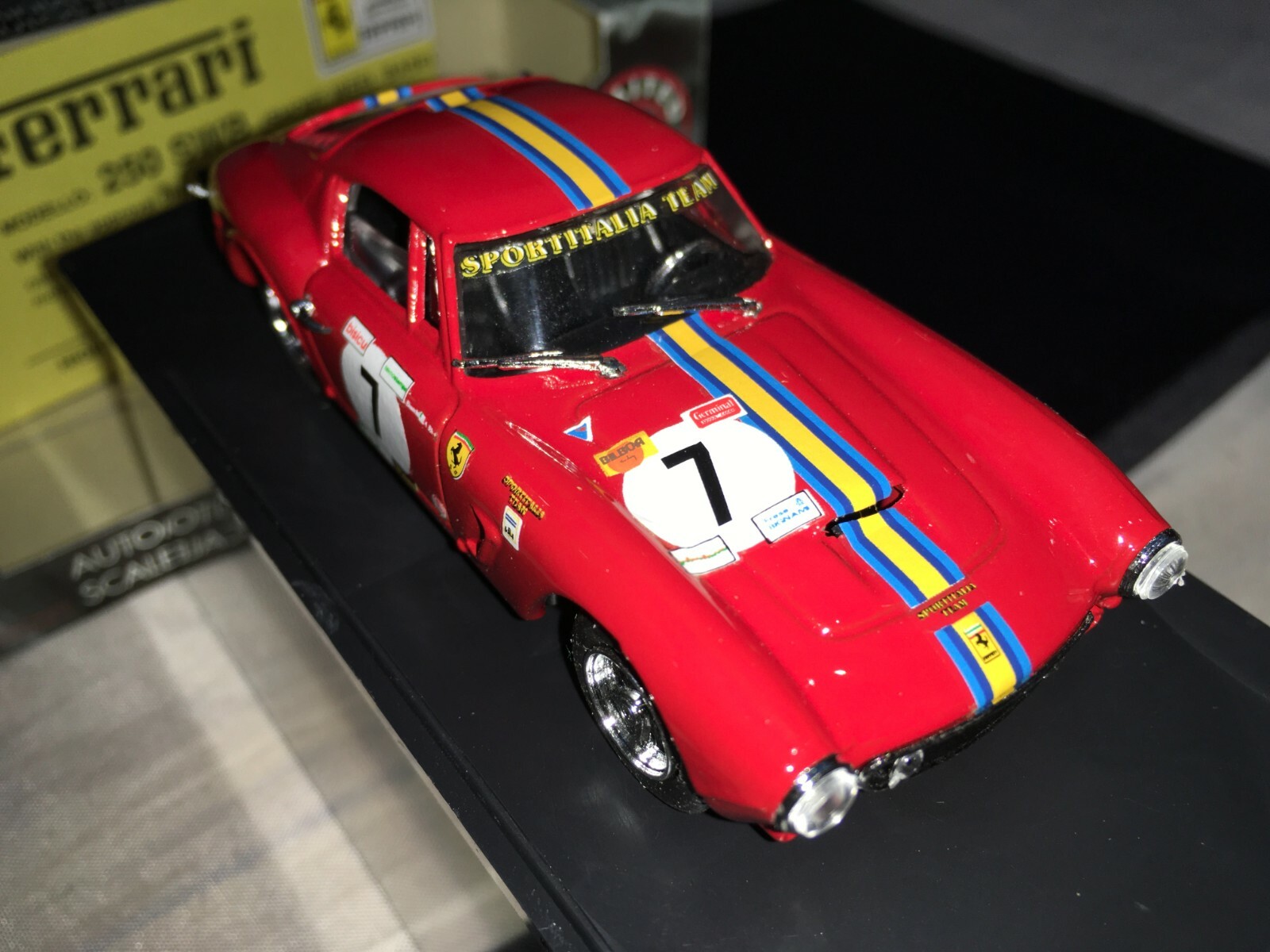 1:43 Bang #1008 Ferrari 250 SWB Sport Italia #7 1961