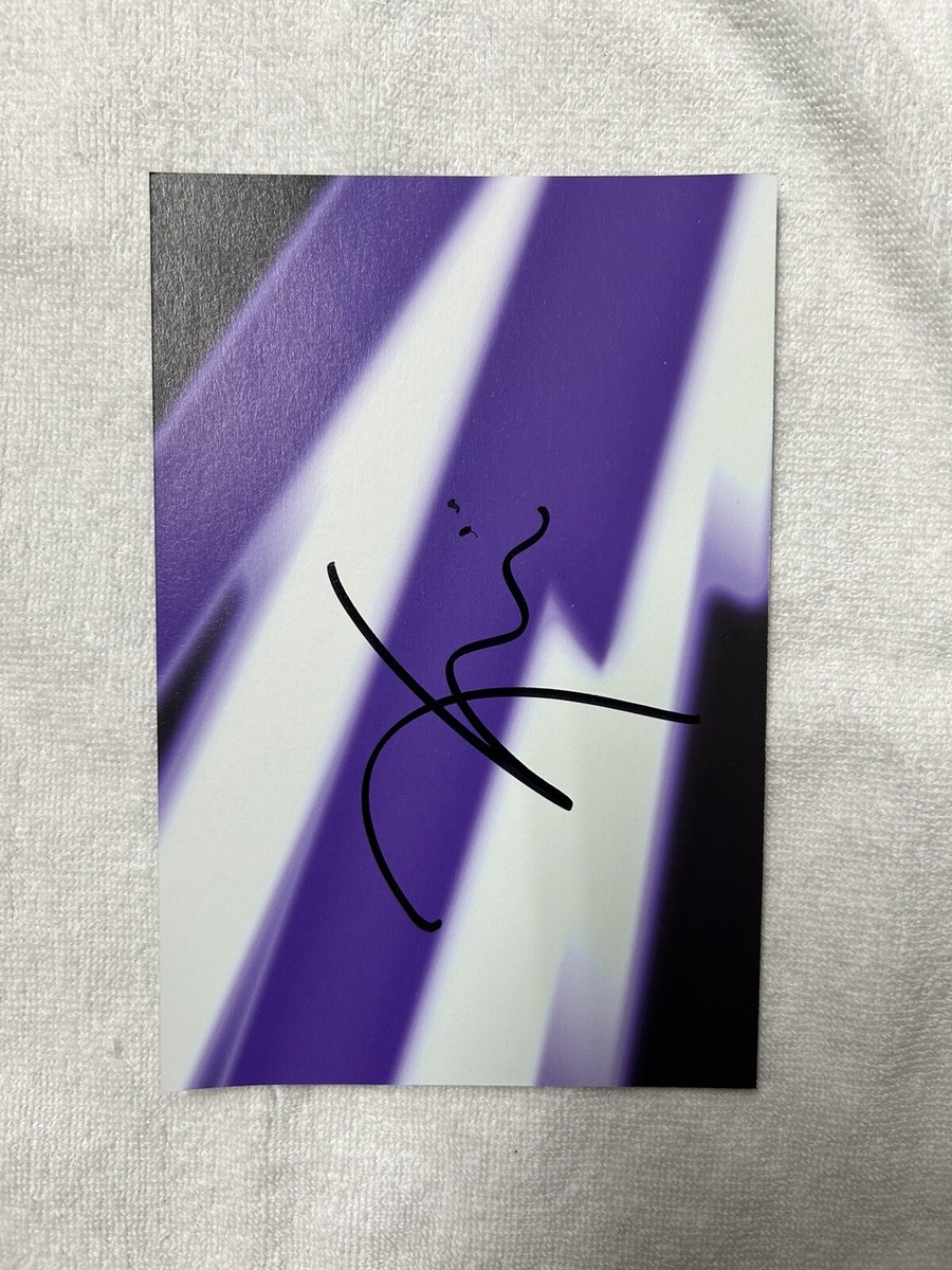 LE SSERAFIM カズハ 直筆サイン ウィバース　1回目　カード LE SSERAFIM KAZUHA CRAZY SIGNED POSTCARD | eBay