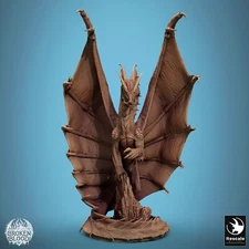 Legendary Gold Dragon by Rescale Miniatures | D&D | DnD | Print on Demand