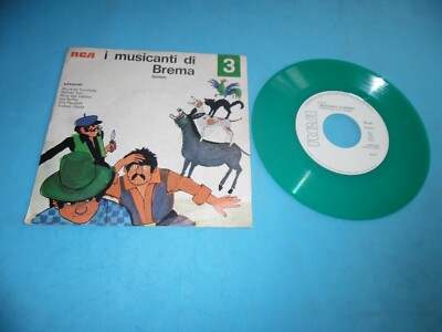 I MUSICANTI DI BREMA VINILE VERDE NUOVO 