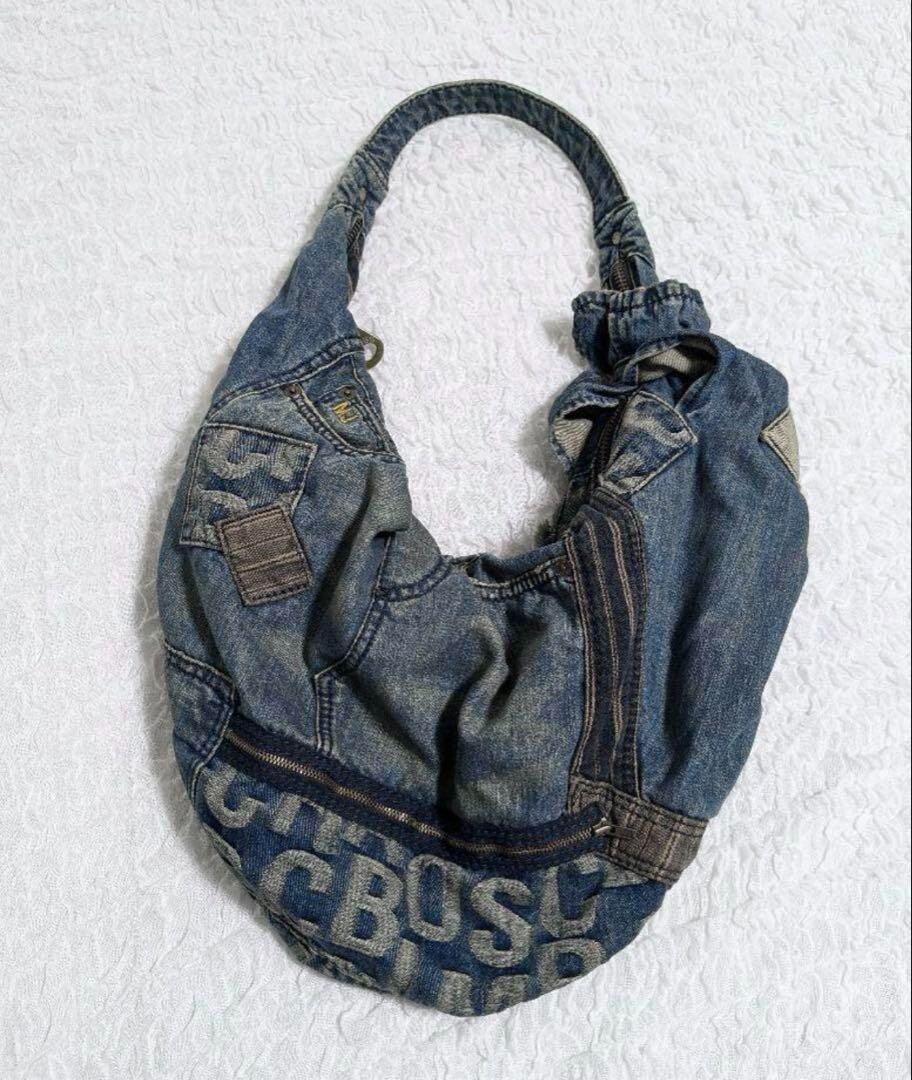 00’s archive bag MARC JACOBS y2k grunge VINTAGE MARC JACOBS 00s Y2K Vintage Grunge Denim Bag