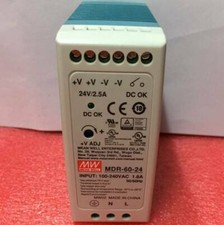 New MEANWELL MDR-60-24 Switching Power Supply 60W 24V2.5A