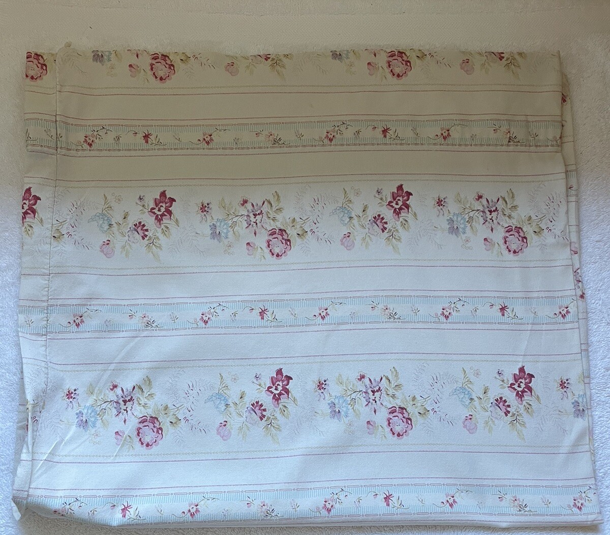 2 VTG Ralph Lauren Pillowcases Standard Floral JOSIE Cotton USA eBay