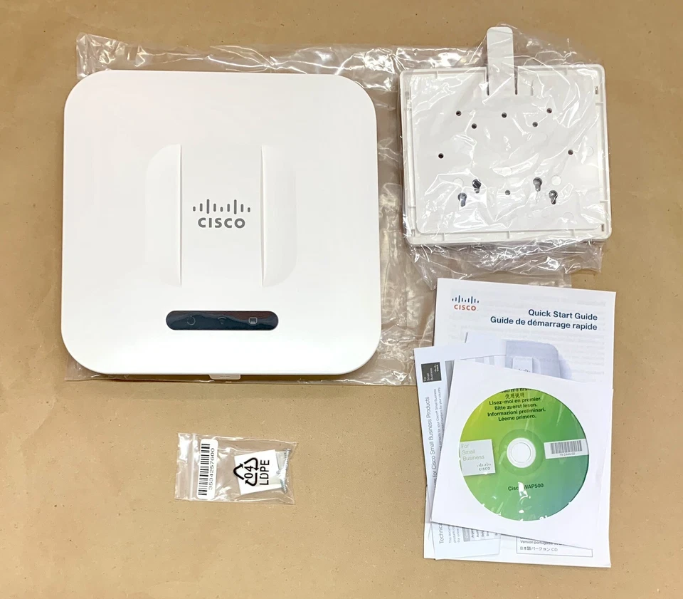 Cisco WAP551-A-K9 Wireless-N Single Radio Selectable-Band Access Point - Image 3 of 4