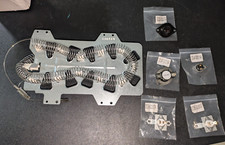 Samsung DC47-00019A Heating Element - Silver Brand New 6 piece kit 