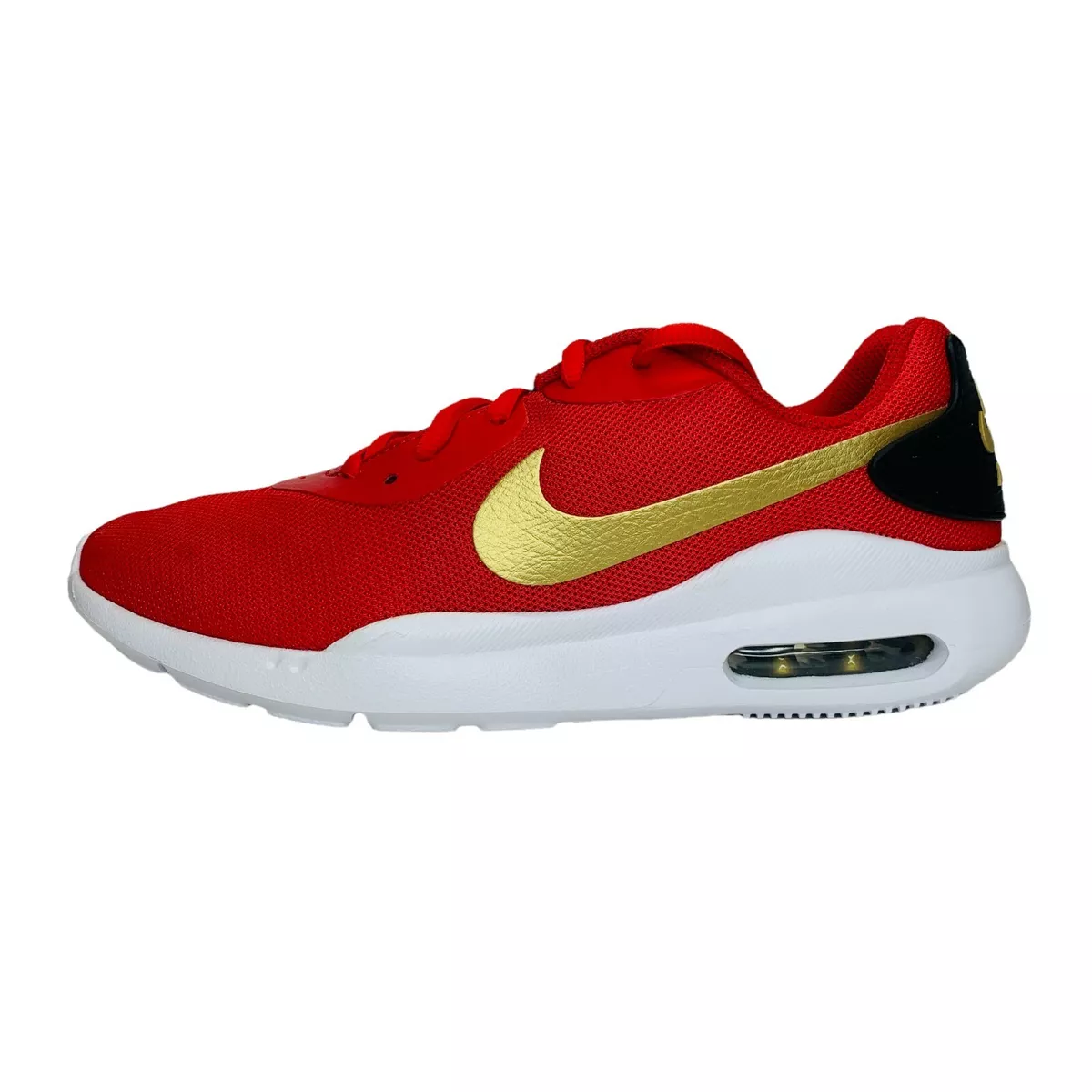 Nike Womens Air Max Oketo CU4928-600 Red Lace Low Top Sneakers Sz 8M | eBay