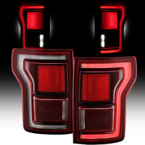 Pair LED Tail Light 2015 2016-2019 For Ford F150 (Halogen Upgrade Raptor Style) - Picture 4 of 11