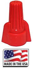 (500) Red Winged Nut Screw On Wire Connectors Twist On BAG lot AWG 8-18 UL