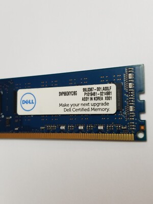 Hynix Korea Dell HP 8GB 2Rx8 PC3 12800U Certified RAM Memory Card